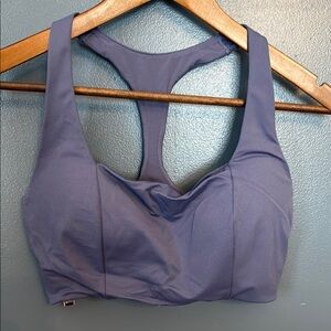 Victoria's Secret Blue Sports Bra Racerback Design